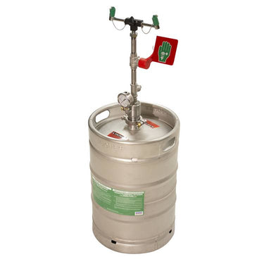 Hughes Portable, Self-Contained Emergency Eye Wash, Pressurized, 15 Gallon